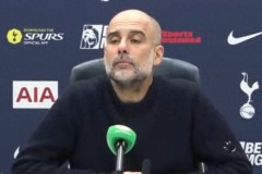 瓜帅：判罚对曼城不利反复发生 曼城客场战平热刺