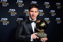 梅西历届金球奖排名 8次荣膺14次入选前三