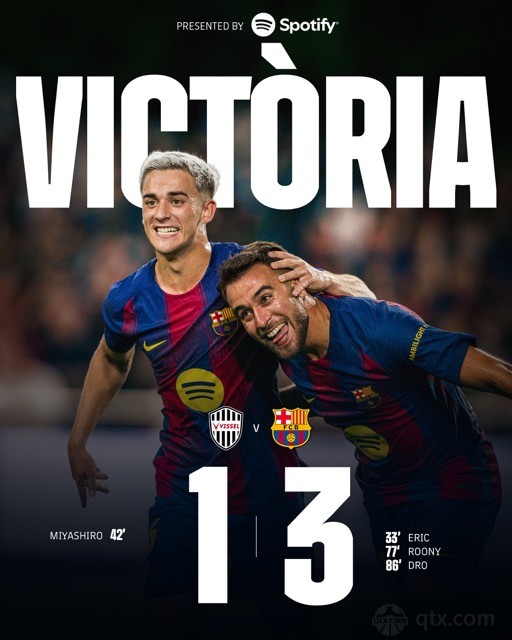 巴塞罗那3-1神户胜利船