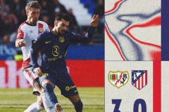 西甲巴列卡诺3-0马德里竞技 马竞跌至第四